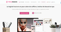 Desktop Screenshot of flexybeauty.com